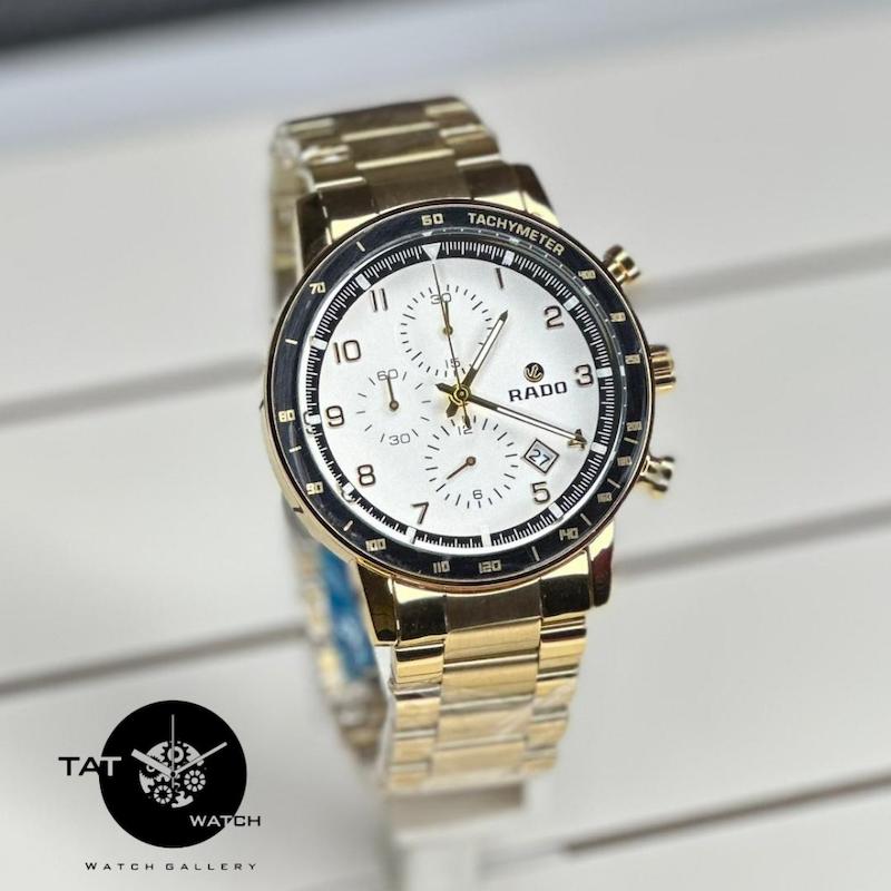 ساعت رادو مردانه سه موتور فعال با یکسال گارانتی در رنگبندی Rado