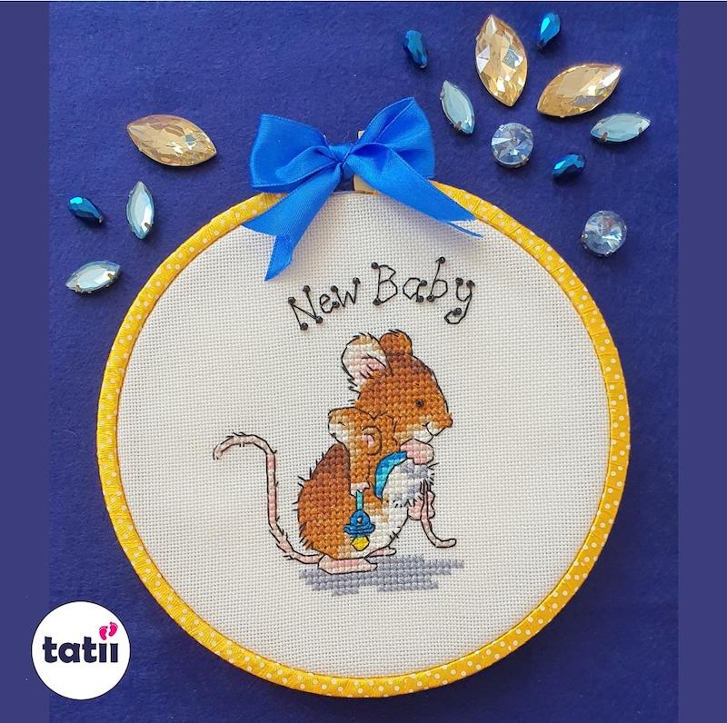 دیوارکوب شماره دوزی مامان موشه