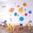 برچسب و استیکر دیواری کودک تاتی منظومه شمسی