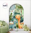 برچسب و استیکر دیواری کودک تاتی طاق دایناسور ها