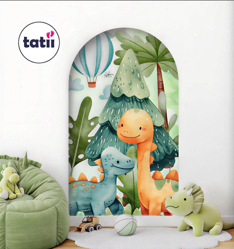 برچسب و استیکر دیواری کودک تاتی طاق دایناسور ها
