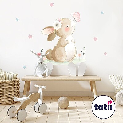 برچسب و استیکر دیواری کودک تاتی _ خرگوش