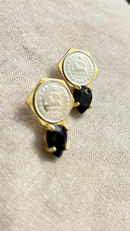 گوشواره سکه پهلوی