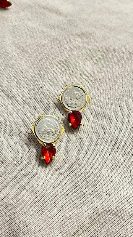 گوشواره سکه پهلوی