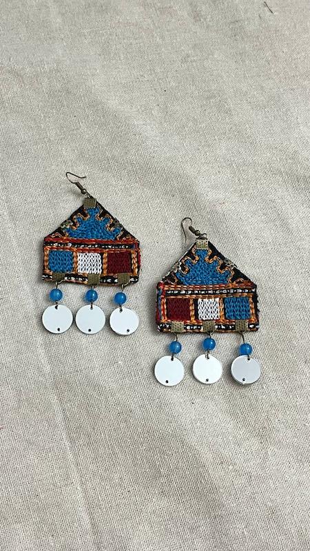 گوشواره سوزندوزی