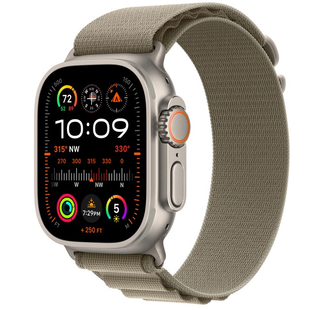 Apple Watch Ultra 2 | اپل واچ اولترا 2 بند لوپ آلپاین با گارانتی شرکتی (فروش با شرایط اقساطی)