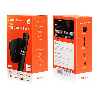 اندروید باکس شیائومی Xiaomi TV Box S 4K 2nd Gen با گارانتی شرکتی | امکان خرید اقساطی