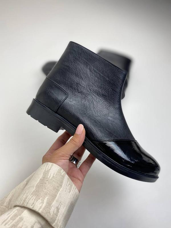 نيم بوت قالب گرد