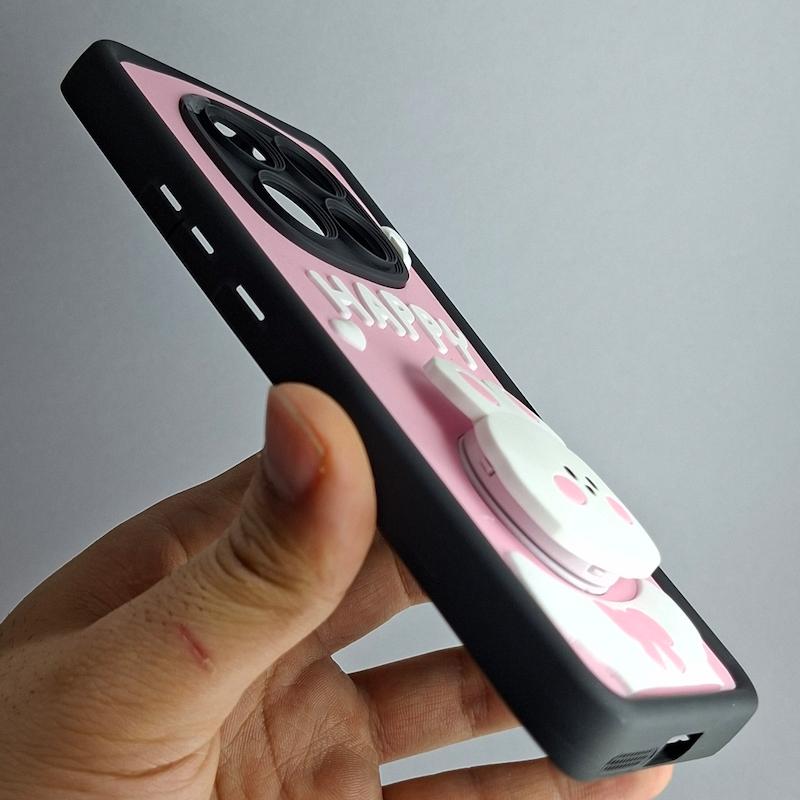 کاور Redmi Note 14 Pro 4G عروسکی پاپ سوکت هپی شیائومی ردمی نوت ۱۴ پرو