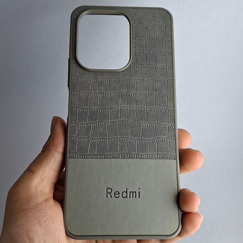 کاور Redmi 13 4G طرح چرم شیائومی ردمی ۱۳