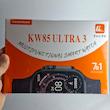 ساعت هوشمند KW85 Ultra 3 کوییر به همراه ۷ بند سیلیکونی سری اولترا