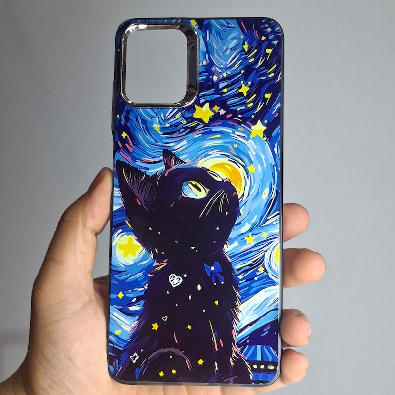 کاور Galaxy A07 / Galaxy A06 گربه ونگوگ سامسونگ گلگسی a 06 و a 07