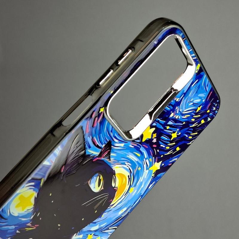 کاور Galaxy A16 گربه ونگوگ سامسونگ گلگسی a 16