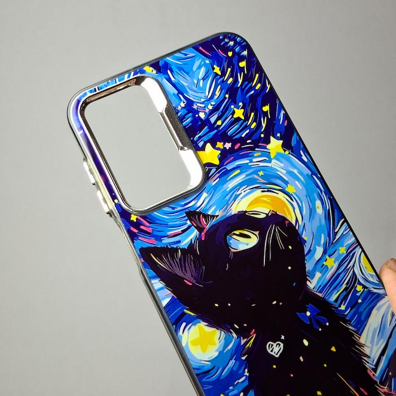 کاور Galaxy A16 گربه ونگوگ سامسونگ گلگسی a 16