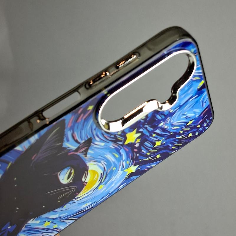 کاور Galaxy A17 / Galaxy A26 گربه ونگوگ سامسونگ گلگسی a 17 و a 26