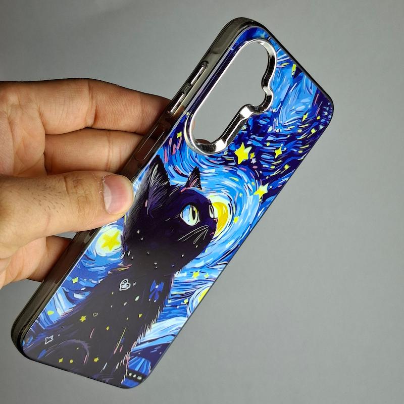 کاور Galaxy A17 / Galaxy A26 گربه ونگوگ سامسونگ گلگسی a 17 و a 26