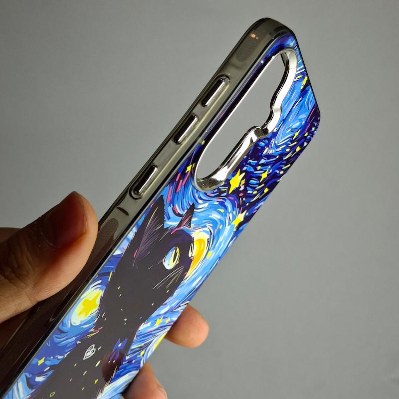 کاور Galaxy A37 / Galaxy A36 گربه ونگوگ سامسونگ گلگسی a 37 و a 36
