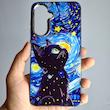 کاور Galaxy A37 / Galaxy A36 گربه ونگوگ سامسونگ گلگسی a 37 و a 36