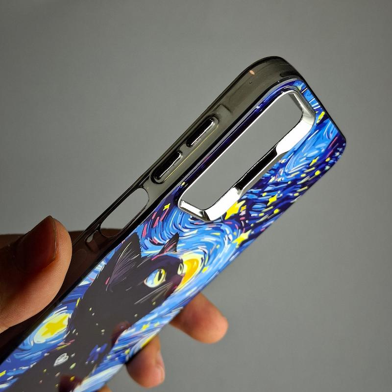کاور Galaxy A15 گربه ونگوگ سامسونگ گلگسی a 15