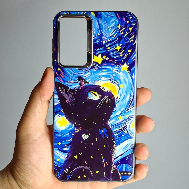 کاور Galaxy A15 گربه ونگوگ سامسونگ گلگسی a 15