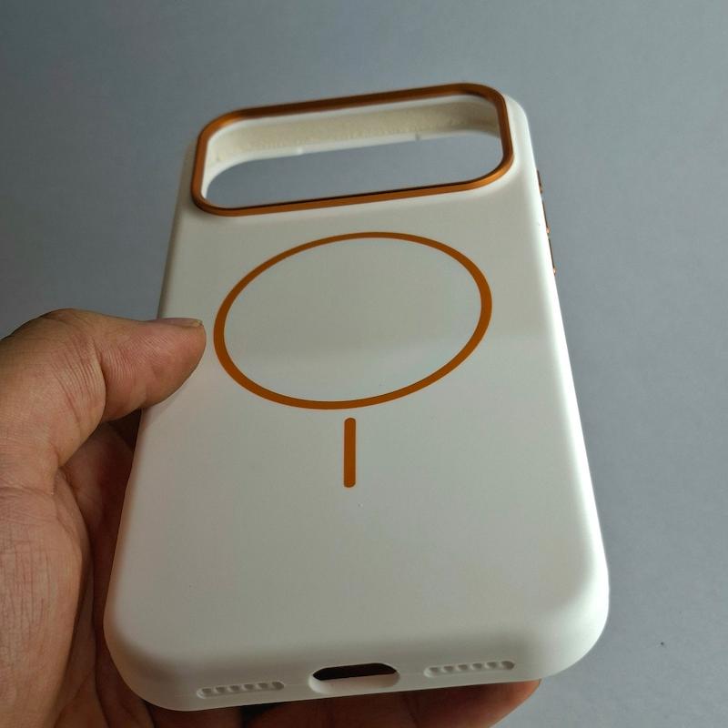 کاور سیلیکونی IPhone 18 Pro Max / IPhone 17 Pro Max مگسیف قوی اپل آیفون ۱۷ پرومکس و آیفون ۱۸ پرومکس اورجینال پاک کنی