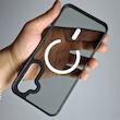 کاور Galaxy A55 دودی مگسیف ساپورت سامسونگ گلگسی a 55