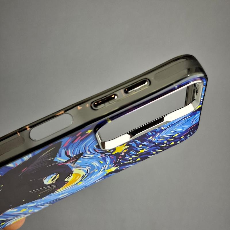کاور Galaxy A24 گربه ونگوگ سامسونگ گلگسی a 24