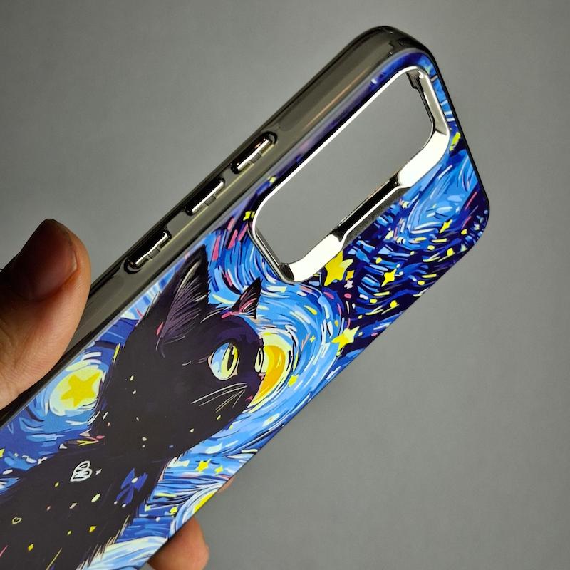 کاور Galaxy A34 گربه ونگوگ سامسونگ گلگسی a 34