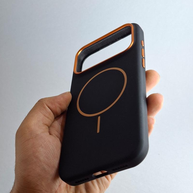 کاور سیلیکونی IPhone 18 Pro Max / IPhone 17 Pro Max مگسیف قوی اپل آیفون ۱۷ پرومکس و آیفون ۱۸ پرومکس اورجینال پاک کنی