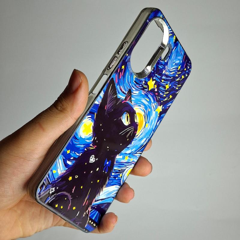 کاور Redmi 13C گربه ونگوگ شیائومی ردمی ۱۳ سی