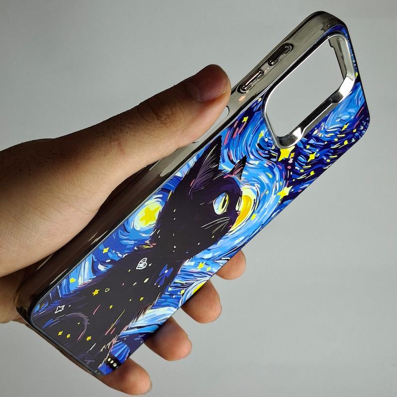 کاور Galaxy A22 4G گربه ونگوگ سامسونگ گلگسی a 22