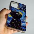 کاور Galaxy A22 4G گربه ونگوگ سامسونگ گلگسی a 22