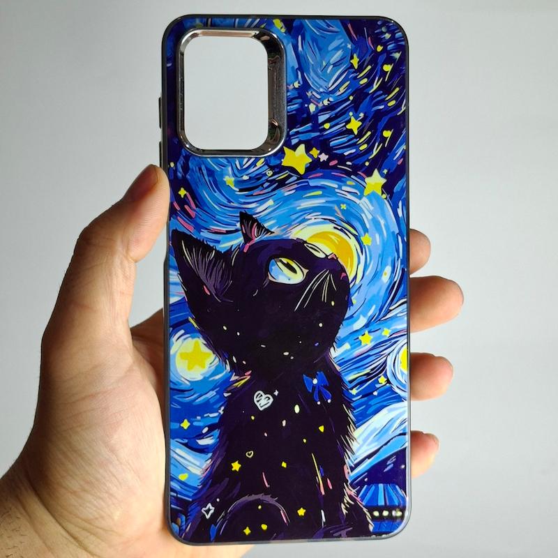 کاور Galaxy A12 گربه ونگوگ سامسونگ گلگسی a 12