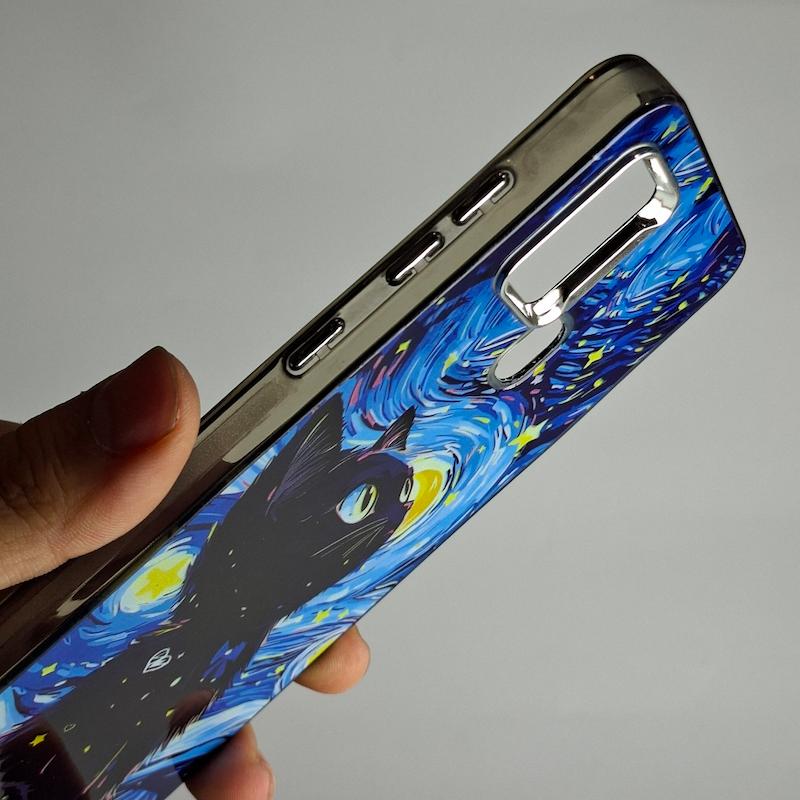 کاور Galaxy A21s گربه ونگوگ سامسونگ گلگسی a 21 s