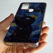 کاور Galaxy A21s گربه ونگوگ سامسونگ گلگسی a 21 s