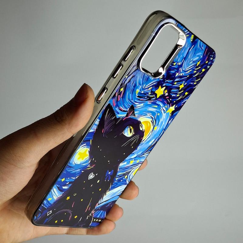 کاور Galaxy A05 گربه ونگوگ سامسونگ گلگسی a 05