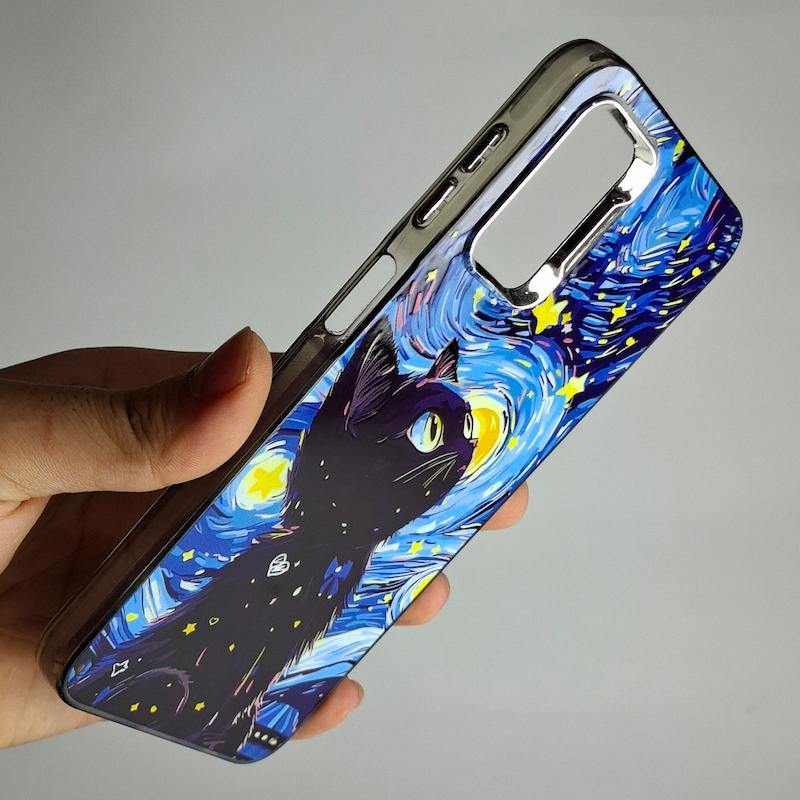 کاور Galaxy A13 گربه ونگوگ سامسونگ گلگسی a 13