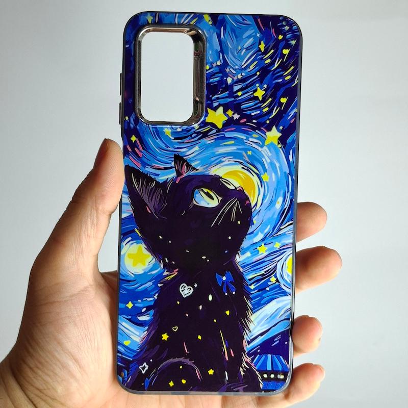 کاور Galaxy A13 گربه ونگوگ سامسونگ گلگسی a 13