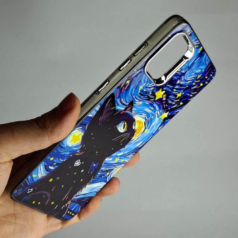 کاور Galaxy A51 گربه ونگوگ سامسونگ گلگسی a 51
