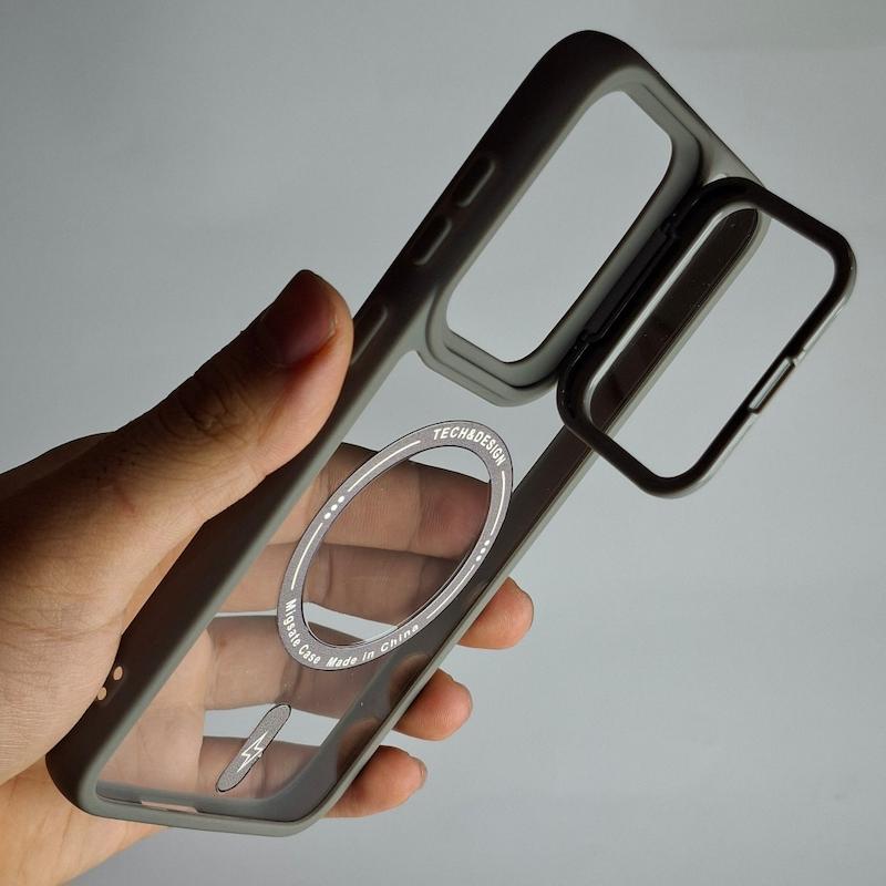 کاور Galaxy S23FE استند دار مگسیف ساپورت سامسونگ گلگسی s 23 fe