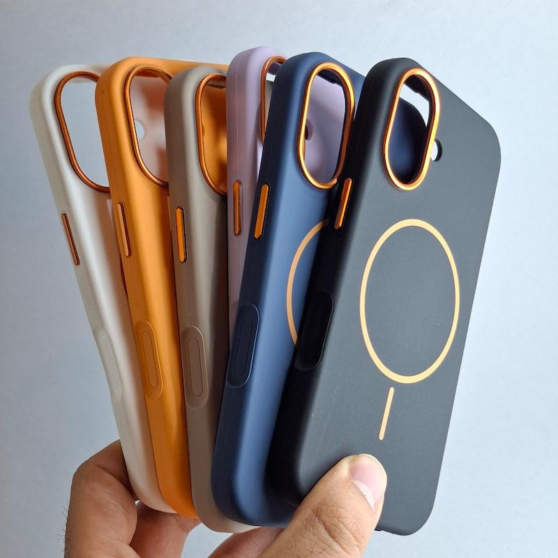 کاور سیلیکونی IPhone 17 مگسیف قوی اپل آیفون ۱۷ اورجینال پاک کنی