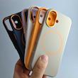 کاور سیلیکونی IPhone 17 مگسیف قوی اپل آیفون ۱۷ اورجینال پاک کنی