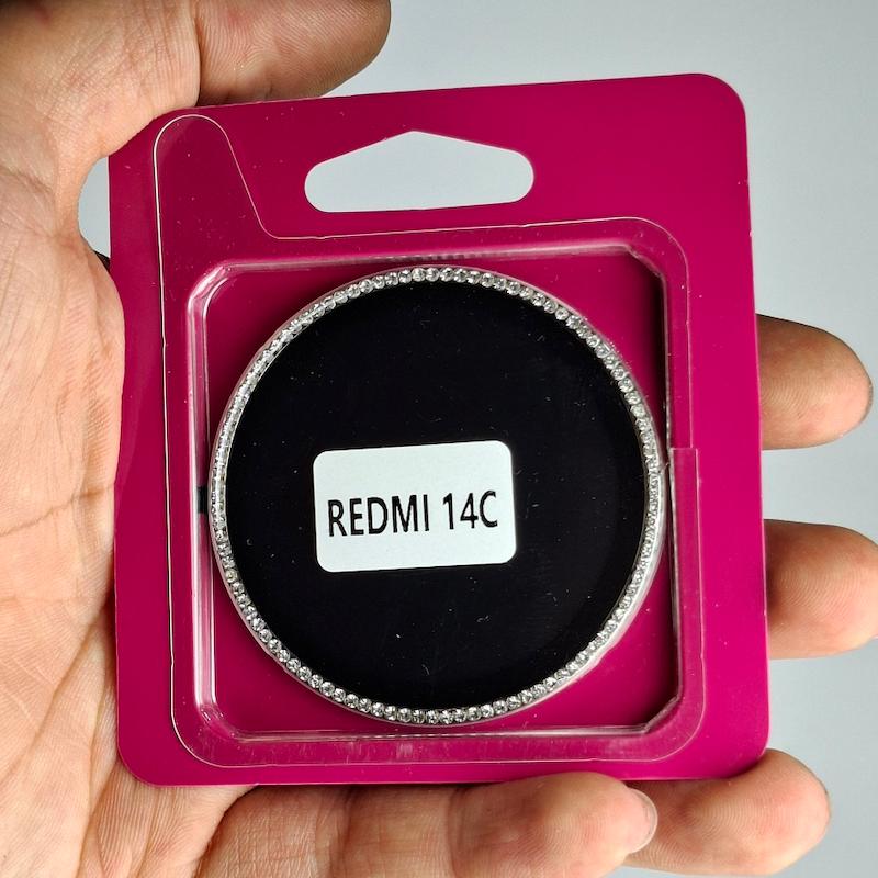 محافظ لنزA3 Pro / Redmi 14C / POCO C75 نگین دار دوربین شیائومی ردمی ۱۴ سی و پوکو سی ۷۵ 