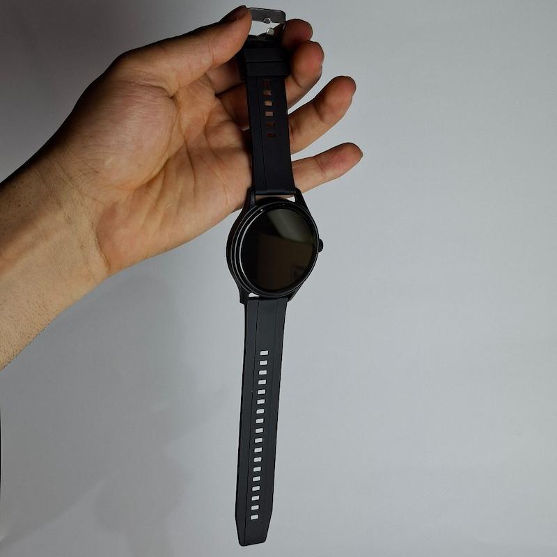 ساعت هوشمند ws - X78 ویزمی صفحه گرد به همراه ۳ بند سیلیکونی