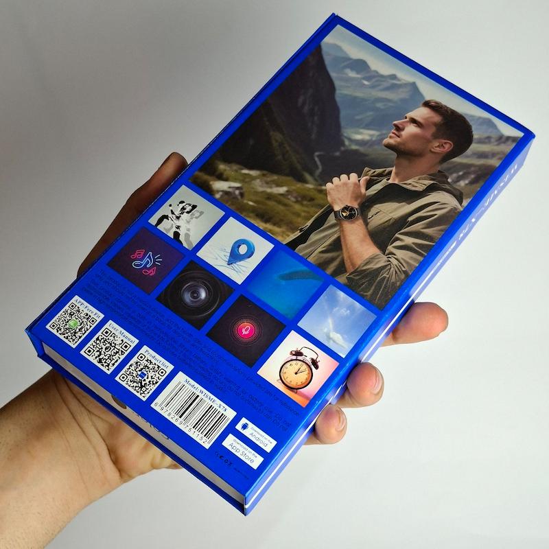 ساعت هوشمند ws - X78 ویزمی صفحه گرد به همراه ۳ بند سیلیکونی
