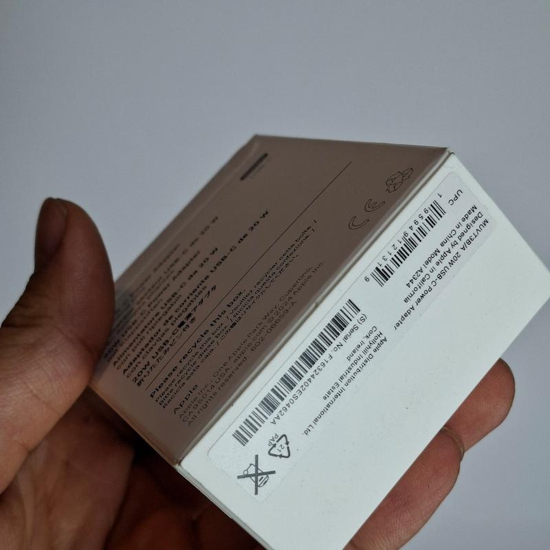 آداپتور شارژر اپل ۲۰ وات اورجینال Adapter 20W apple B/A NFC