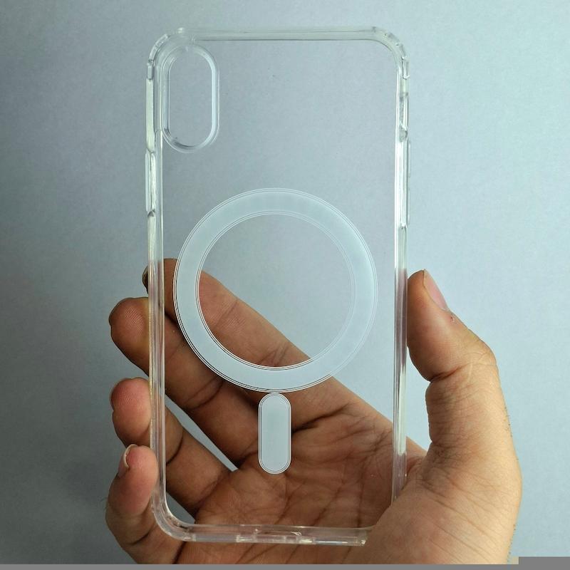 کاور IPhone X / XS شفاف مگسیف ساپورت اپل آیفون x و xs