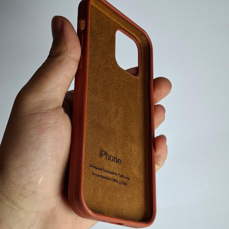 کاور IPhone 13 سیلیکونی اورجینال پاک کنی اپل آیفون ۱۳