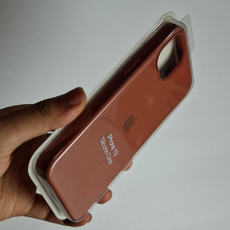 کاور IPhone 13 سیلیکونی اورجینال پاک کنی اپل آیفون ۱۳