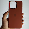 کاور IPhone 14 Pro Max سیلیکونی اورجینال پاک کنی اپل آیفون ۱۴ پرو مکس
